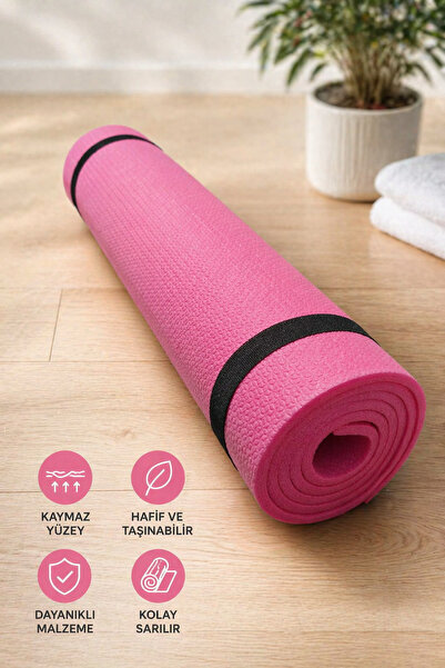 Yukon 6 mm Pilates Matı Yoga Matı Spor Minderi Yer Matı Egzersiz Minderi 140 ...