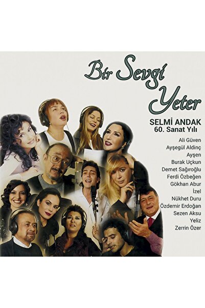 Dmc Selmi Andak - 60. Sanat Yılı / Bir Sevda Yeter (Çeşitli Sanatçılar) (2 Plak)