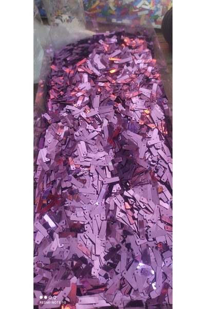 Kevser nur tuhafiye 20 Grams of Oya Sequin Flakes, Dark Lilac