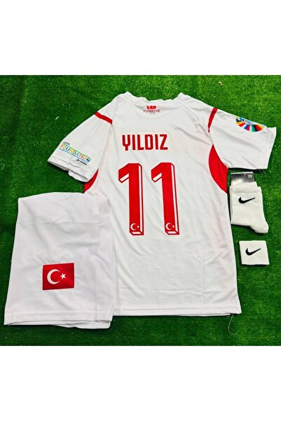 Marka Extra KENAN YILDIZ-11 Milli Takım 2026 Dünya Kupası BEYAZ Çocuk forması