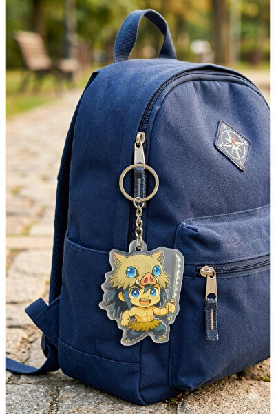 OWLBAG COMPANY حقيبة OWL BAG بتصميم قاتل الشياطين - سلسلة مفاتيح أكريليك مزخر...