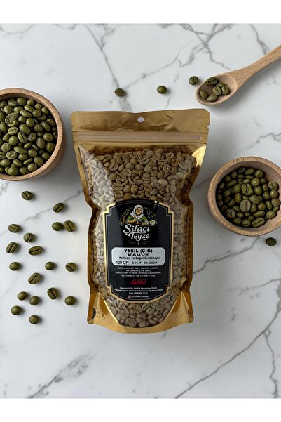 şifacı teyze Yeşil Kahve Çekirdek Çiğ Tane 120 gr