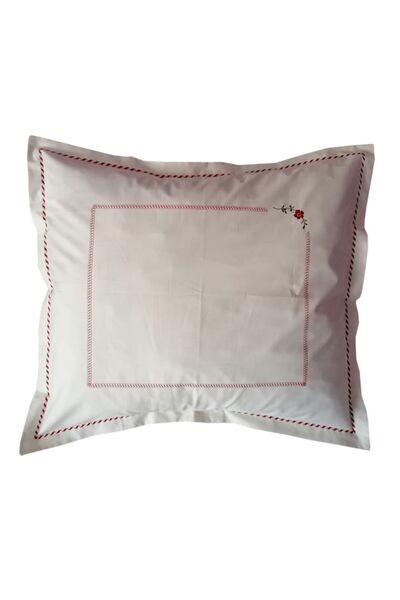 Casa Bucuriei Set de 2 fețe de pernă brodate 50 x 60 cm