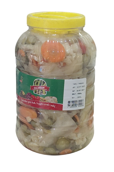 Kınalıkuzu Dalından Karışık Turşu 5 kg (Net 2500kg)