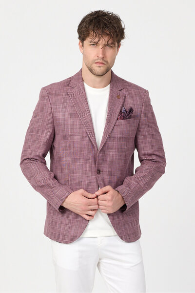 Frappoli Biglia Men's Burgundy Polyviscon Fabric Slim Fit Mono Collar Sports ...