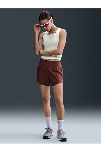 Nike Trail Dri-FIT Brown Trail Shorts For Women REDSPORT