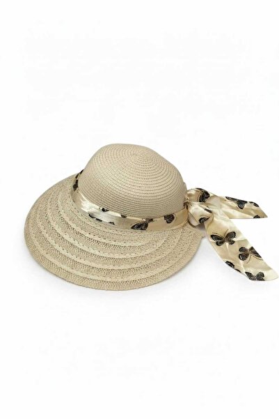 Aware Time Ψάθινο καπέλο μισού φεγγαριού