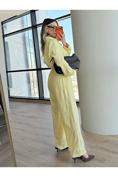 İNVİSUS Embroidery Detailed Zippered Jacket and Pants Set