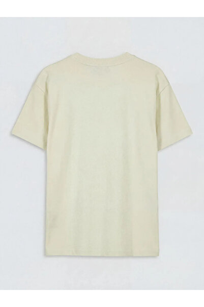 LC Waikiki Μπεζ μπλουζάκι για αγόρια με στάμπα Stumble Guys