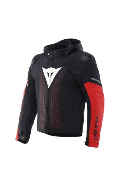 Dainese Super Sprint Black White Red Air Tekstil Mont