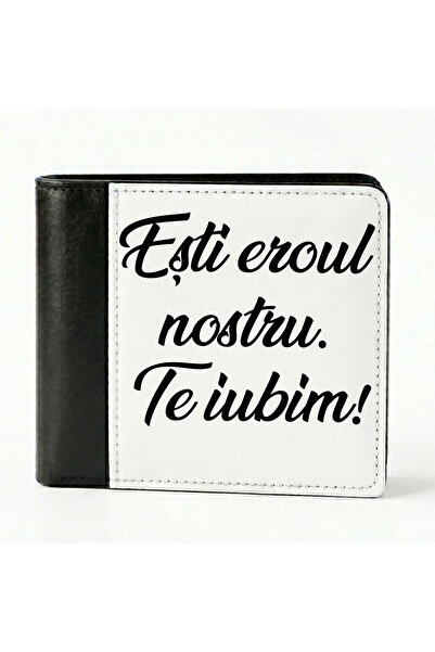 Eom Men's Wallet Personalized with Photo or Message, Eco- Leather , 6 Card Co...