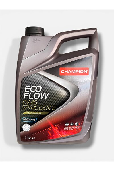 ECO FLOW 0W-16 SP/RC G6 XFE Tam Sentetik 5 Litre Motor Yağı