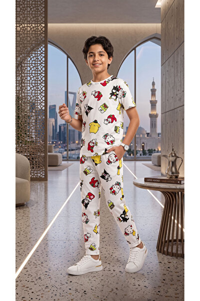 h.kids طقم "أصدقاء المرح" الكاجوال