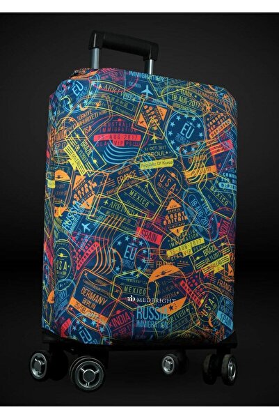 Trendglobal Κάλυμμα βαλίτσας Κάλυμμα βαλίτσας Lycra εύκαμπτο ύφασμα και ανθεκ...