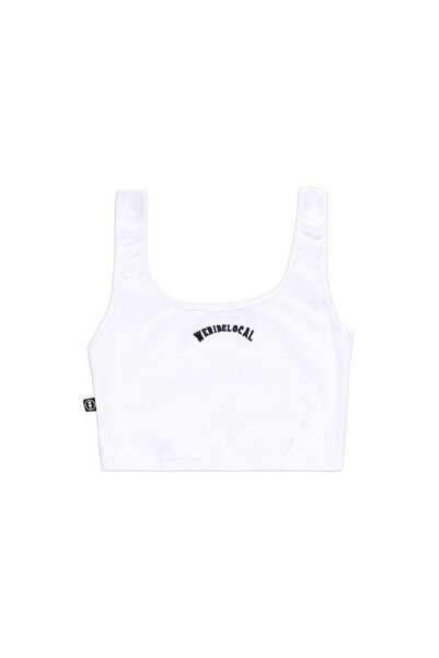 we ride local TYPO W ΚΡΟΠ ΤΟΠ ΛΕΥΚΟ ΡΙΜΠ