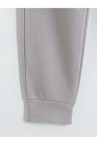 LC Waikiki Μαύρο αγορίστικο παντελόνι φόρμας Jogger με ελαστική μέση, σετ 2 τ...