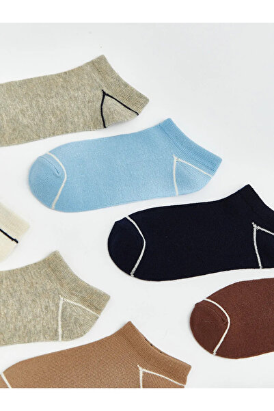 LC Waikiki Μικτές ριγέ κάλτσες για αγόρια, συσκευασία 7 τεμαχίων