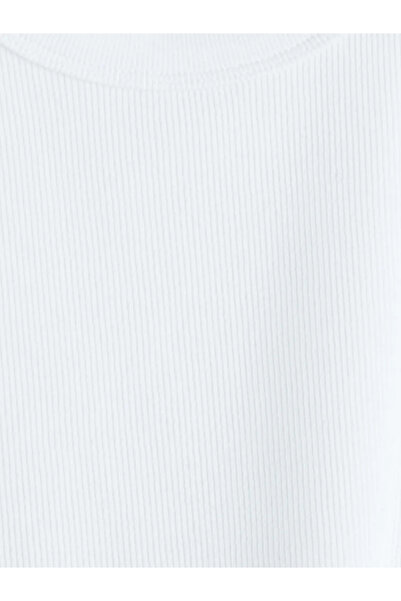 LC Waikiki Λευκό γυναικείο φανελάκι με λαιμόκοψη U