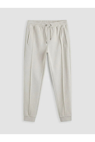 LC Waikiki Ανδρικό παντελόνι Jogger σε μπεζ Standard Fit