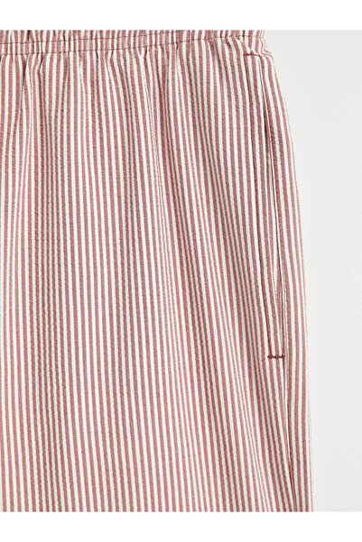 LC Waikiki Πορτοκαλί ριγέ ανδρικό μαγιό