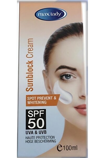 MAXLADY Foundation Sunblock Cream SPF 90 (100 ml) – 1+1 OFFER