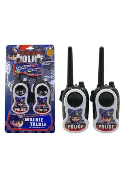 Banadabak 007-5 Walkie Talkle Polis Telsizi İkili Kartela 3+ (1 Adet Fiyatıdır)