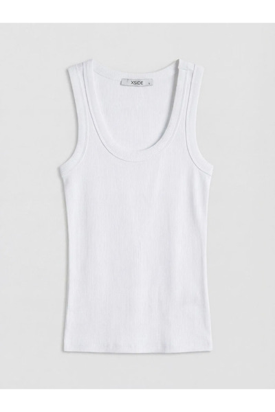 LC Waikiki Λευκό γυναικείο εσώρουχο με λαιμόκοψη U