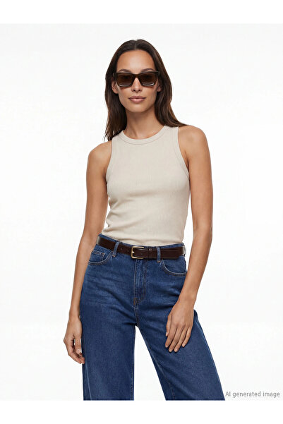 LC Waikiki Γκρι γυναικείο εσώρουχο με λαιμόκοψη