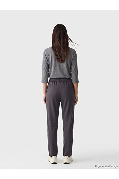 LC Waikiki Γυναικείο παντελόνι αθλητικής φόρμας Soft Touch με ελαστική μέση σ...