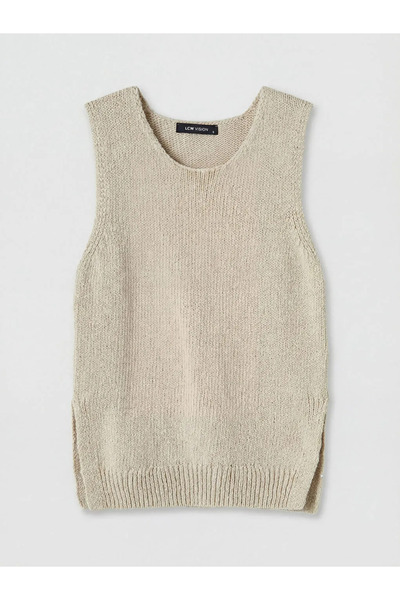 LC Waikiki Λευκό πλεκτό γυναικείο εσώρουχο με λαιμόκοψη ποδηλάτου