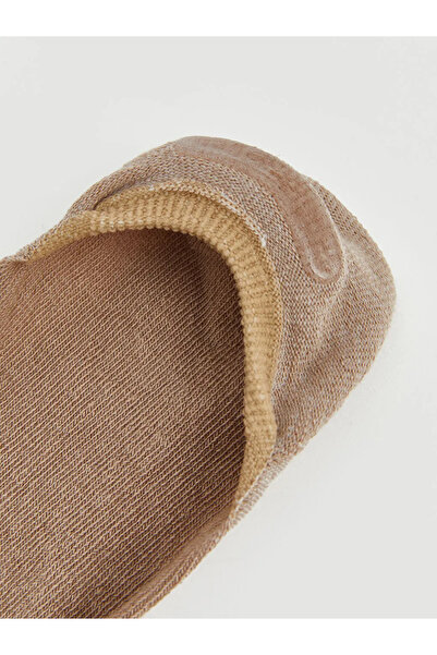 LC Waikiki Εκρού Γυναικείες Κάλτσες Μπαλαρίνας 5 τεμαχίων