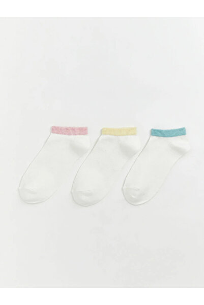 LC Waikiki Λιλά Κοριτσίστικες Κάλτσες Μποτάκια 3 τεμαχίων