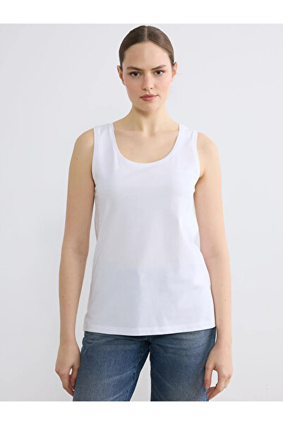 LC Waikiki Λευκό γυναικείο εσώρουχο με λαιμόκοψη U