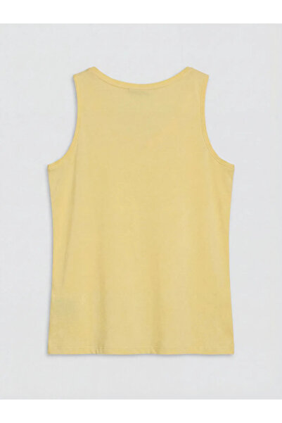 LC Waikiki Κίτρινο γυναικείο εσώρουχο με λαιμόκοψη U