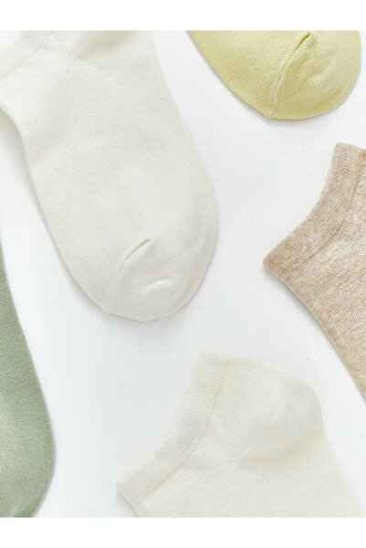 LC Waikiki Πράσινα γυναικεία μποτάκια και κάλτσες, σετ 5 τεμαχίων