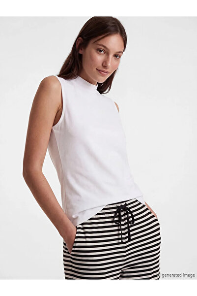 LC Waikiki Λευκό ψηλό λαιμόκοψη γυναικείο εσώρουχο