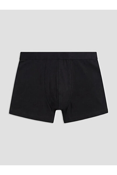 LC Waikiki Black Cotton Flexible Men's Boxers 7-Pack