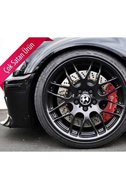 Drs Tuning Ford Escort Uyumlu Brembo Kırmızı Kaliper Kapağı 4 Parça Ön Arka Set