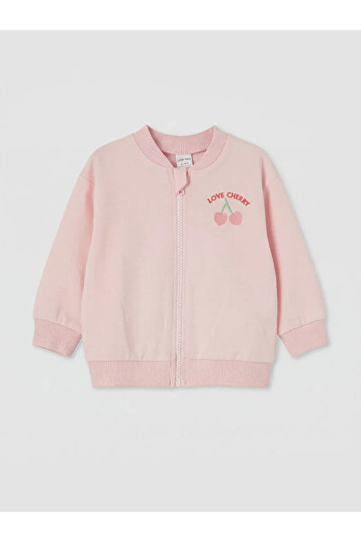 LC Waikiki Pink Embroidered Baby Girl Set