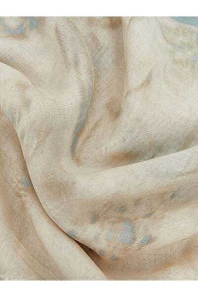 LC Waikiki Γυναικείο σάλι με μπλε σχέδιο