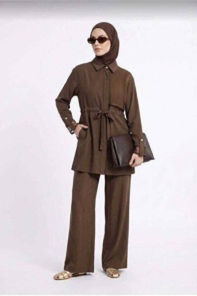 Armine TREND Comfortable-Stylish Lace-Up Full-Fit Top-Bottom Set with Mesh De...