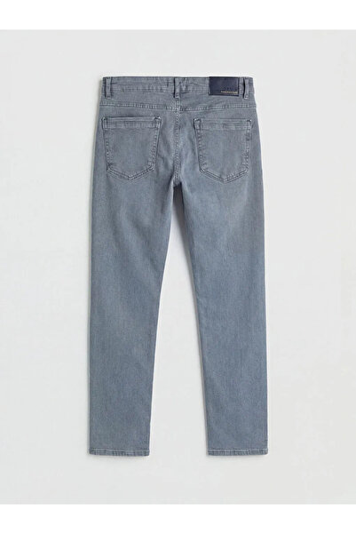 LC Waikiki Γκρι ανδρικό τζιν παντελόνι 760 σε στενή γραμμή