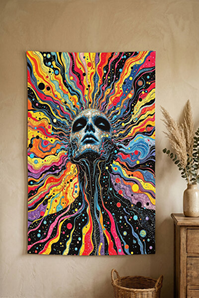 THEMODERNHANE Ύφασμα με μοντέρνο σχέδιο για τοίχο Αισθητική διακόσμηση κρεβατ...