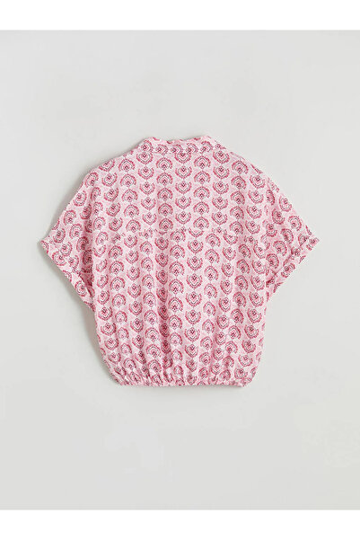 LC Waikiki Κοριτσίστικο πουκάμισο με ροζ σχέδια