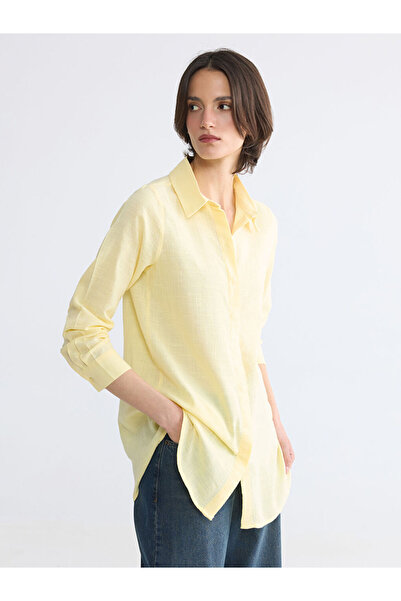 LC Waikiki Yellow Women's Shirt Tunic