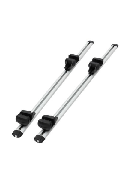 CED AUTO TRADE Σετ 2 γυμνών μπάρων σχάρας οροφής από αλουμίνιο, συνολικό μήκο...