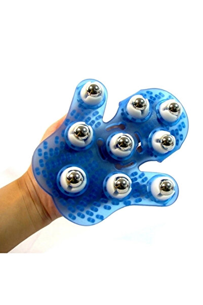 Merlix #Massage Glove 360 Derece Çelik Bilyeli Vücut Sıkılaştırıcı Masaj Eldi...