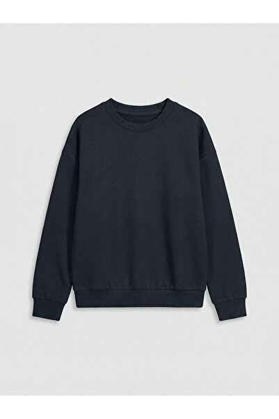 LC Waikiki Nevavm Farklı Renkler Oval Collar Boys' Soft Touch Sweatshirt