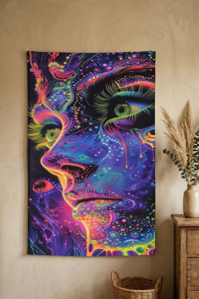 THEMODERNHANE Ύφασμα με μοντέρνο σχέδιο για τοίχο Αισθητική διακόσμηση κρεβατ...