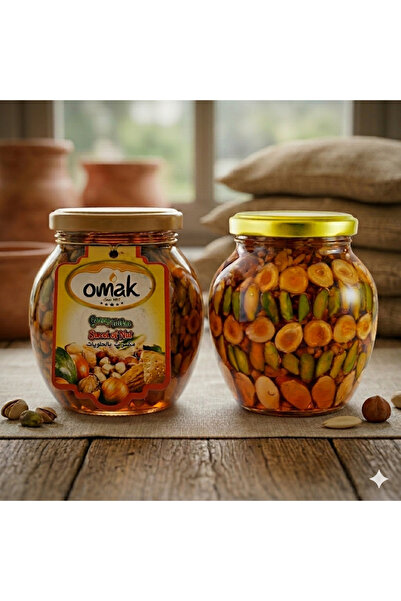 kademgiller Omak Premium Ballı Mix Çerez 420 gr - Enerji Deposu Karışık Atom
